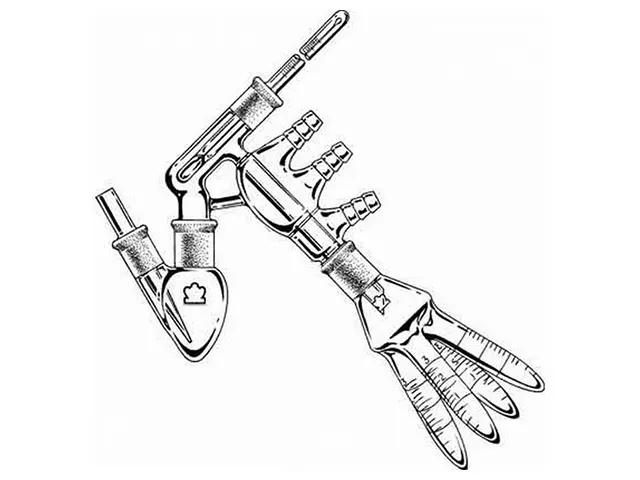 Receptor de Destilação do Aparelho Compacto de Caminho Curto Kimble