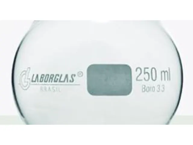 Balão Fundo Chato com Junta Esmerilhada 125 ml Laborglas