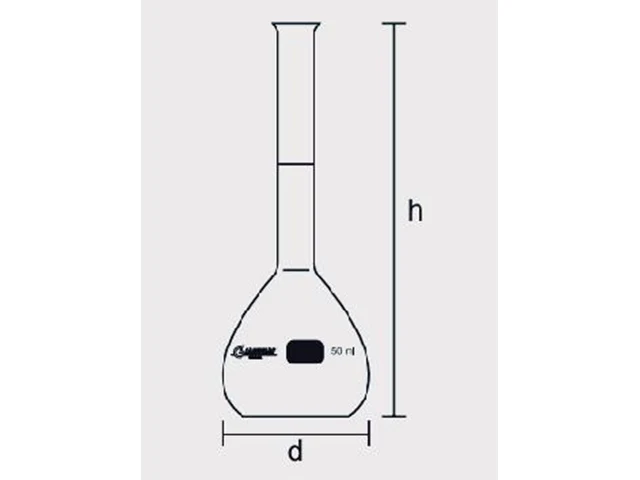 Balão Volumétrico Classe A sem Junta 50 ml Laborglas