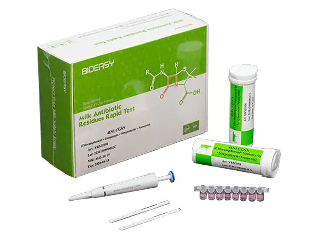 Teste Rápido Antibiótico Cloranfenicol e Aminoglicosídeos 4IN1 CGSN