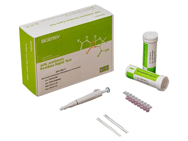Teste Rápido Antibiótico Beta-lactâmicos, Tetraciclinas, Estreptomicina e Cloranfenico 4IN1 HSCT
