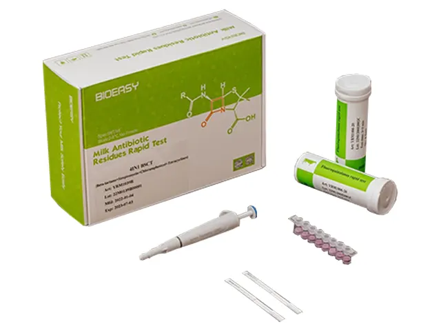 Teste Rápido Antibiótico Betalactâmicos, Estreptomicina, Cloranfenicol e Tetraciclinas 4In1 Bsct