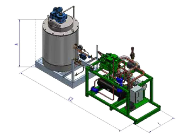 Máquina de Gelo em Escamas Condensação a Ar 3.000 Kg/24h