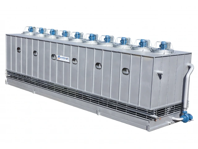 Condensador Evaporativo com Ventilador Superior CETI 50 190.000 Hz kcal/h