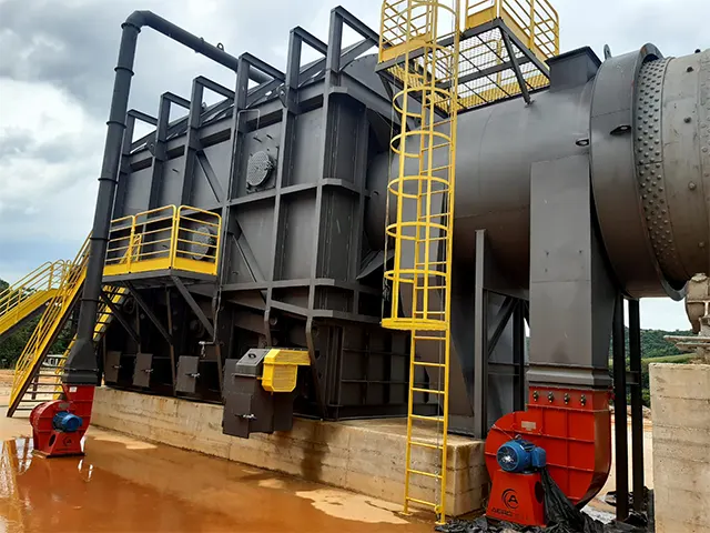 Queimador de Biomassa Fornalhas com Trocador de Calor