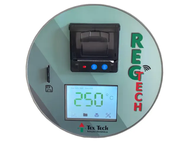 Registrador Gráfico de Temperatura Digital RegTech