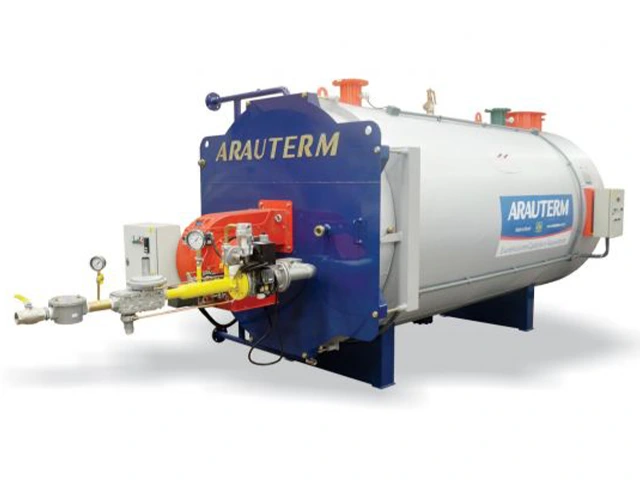 Caldeira Aquecimento Direto Horizontal Pressurizada a Biodiesel CAD-HPS 1.250.000 Kcal/h