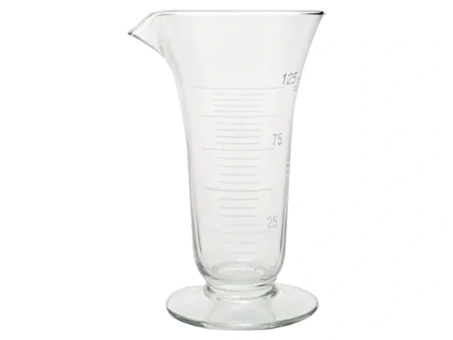 Cálice de Vidro Graduado 125 ml 5/1 Laborglas