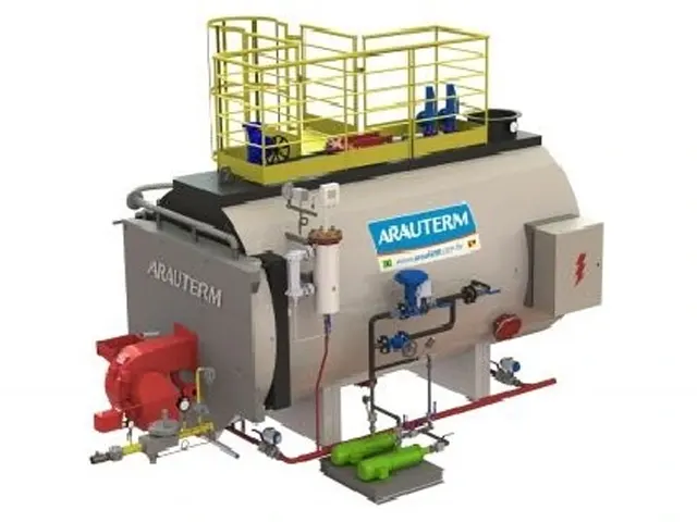 Caldeira de Vapor Saturado para Queima de Biodiesel CVS-HP 2.560.000 kcal/h