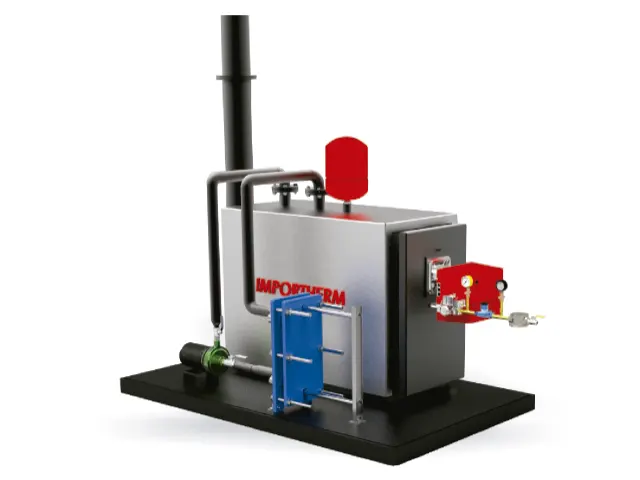 Sistema de Aquecimento de Água á Gás GLP Smart Heat WXCK 410.000 Kcal/h