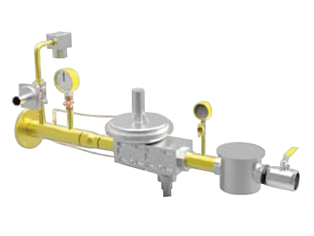 Unidade Redutora de Pressão de Gás GLP 850 kg/h