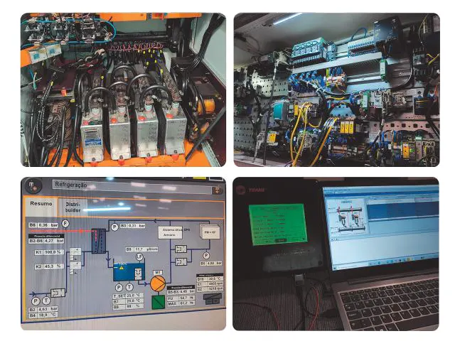 Retrofit de Painel Elétrico e Sistema de Controle para Refrigeração