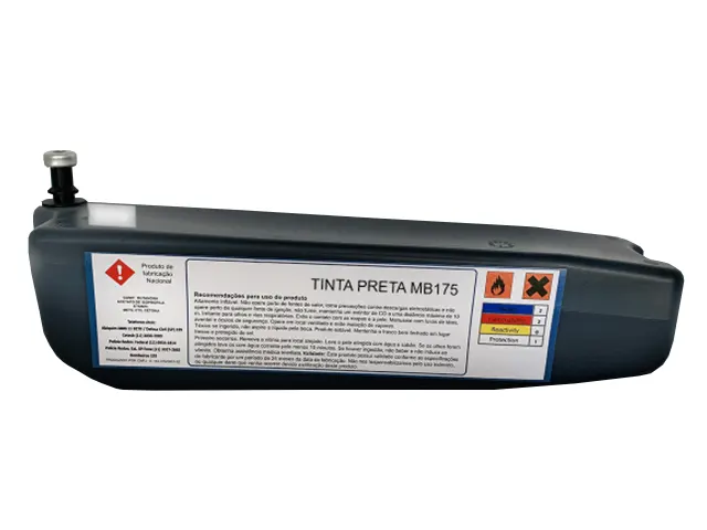 Tinta para Datador Preta MB 175 com Tag RFIL