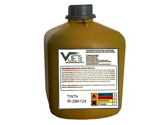 Tinta para Datador IR 2BK 124