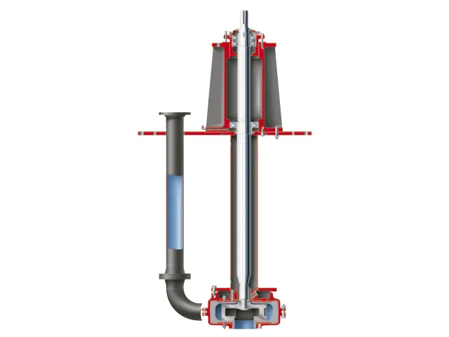 Bomba Vertical Poço Úmido Pasta Fluida RJC 1.350 m³/h