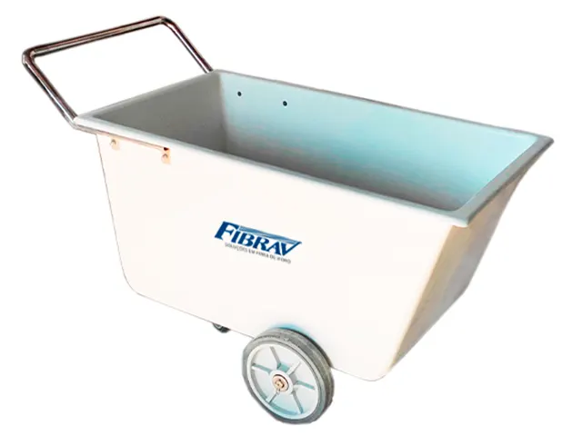 Carrinho para Transporte de Uso Agropecuário em Fibra de Vidro Fibrav 200Kg