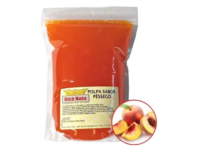 Polpa de Pêssego 1 Kg