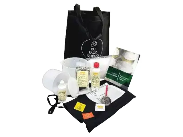 Kit para Fabricação de Queijo Artesanal Minas Frescal