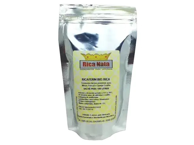 Fermento Bio Protetor para Queijo Coalho Bio Rica 500 Litros