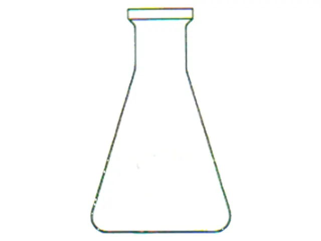 Erlenmeyer em Quartzo sem Graduação 250ml