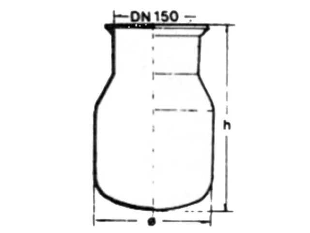 Reator Fundo Cilíndrico 1.000ml