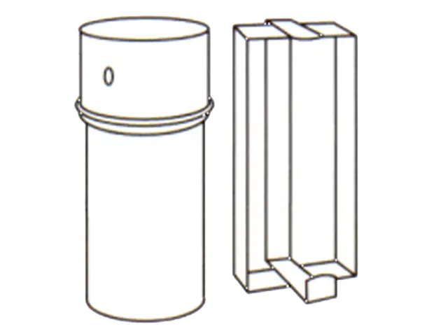 Cilindro para Esterilizar Placas de Petri em Inox 130x130mm