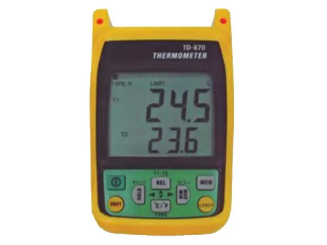 Termômetro Digital Alta Temperatura -200 a +1.372ºC TD 870