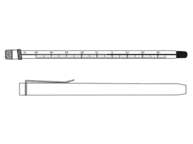 Termômetro Refrigeração e Laticínios Diâmetro 10,5±5mm