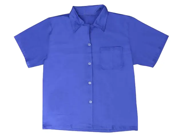 Camisa de Brim Azul M