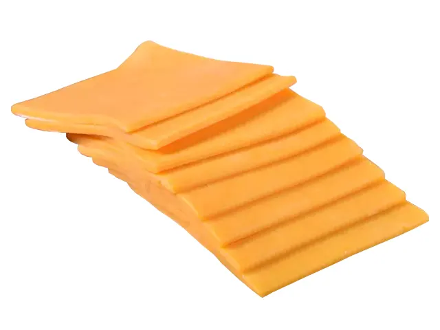 Invólucro Plástico para Sistema de Embalagem Automática a Quente para Queijo Cheddar