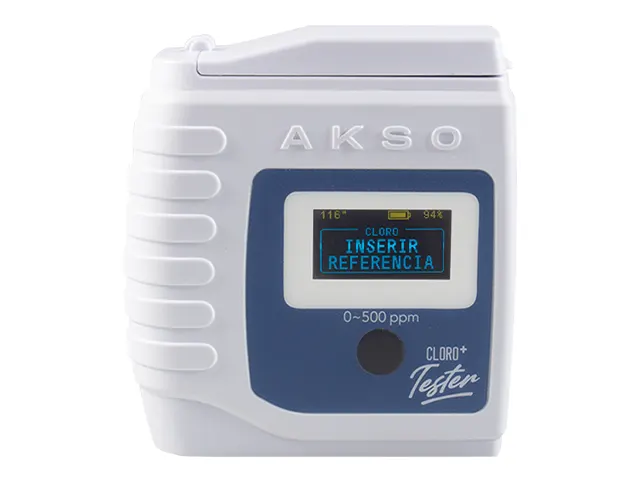 Medidor de Cloro Tester Faixa Alta 500ppm