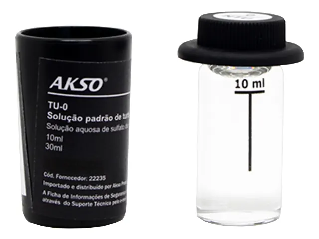 Solução para Calibração de Turbidez 0NTU TU430 Versão 2 10ml