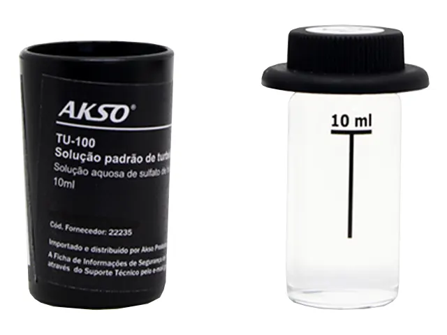 Solução para Calibração de Turbidez 100NTU TU430 Versão 2 10ml