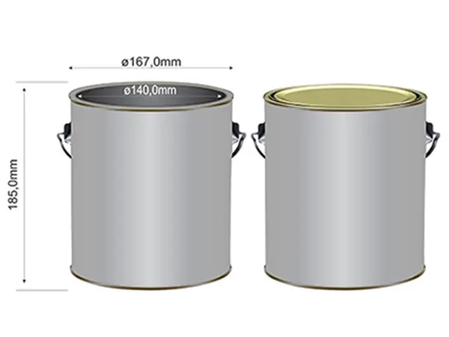 Lata para Tinta Galão 3.6L