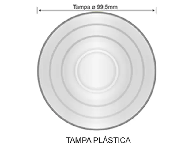 Lata Redonda para Manteiga 500g