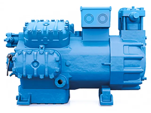 Compressor de Pistão Semi-Hermético ATEX HFO HFC 167.6 m³/h