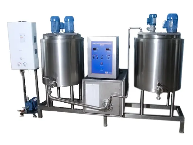 Mini Planta de Pasteurização para Calda de Sorvete MPP 300 Litros