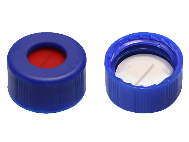 Tampa Azul Septo Vermelho para Vial 1.5ml