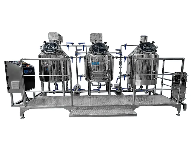 Cozinha Cervejeira Tribloco 1.000L