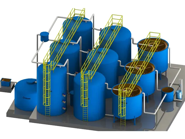 Estação de Tratamento de Efluentes para Laticínios em Fibra de Vidro