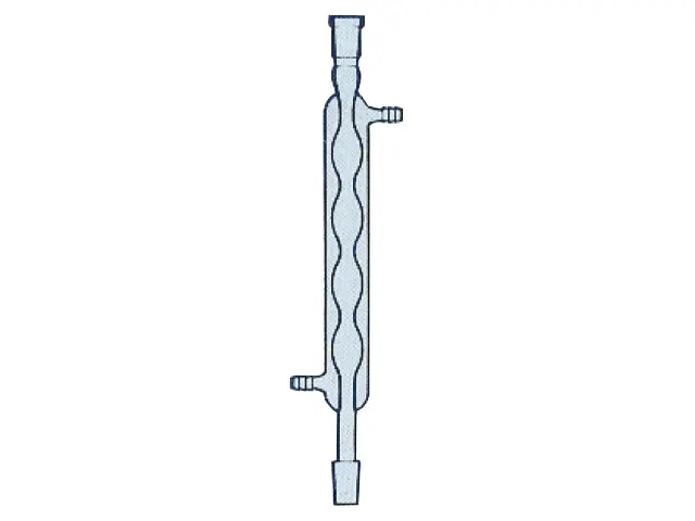 Condensador Bola Allihn 2 Juntas Esmerilhadas Macho e Fêmea Intercambiáveis 450 mm DiogoLab