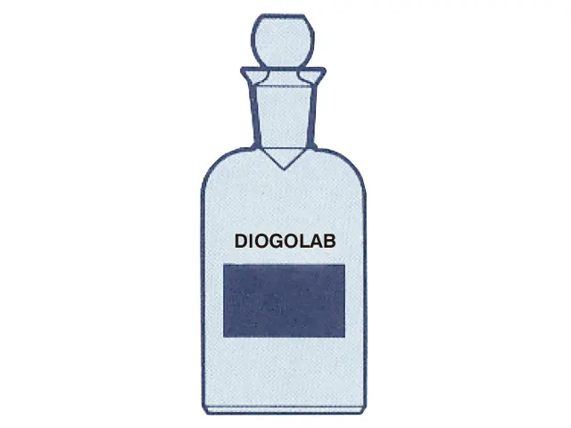 Frasco B.O.D Rolha Intercambiável com Numeração e Faixa para Marcação 290 ml DiogoLab