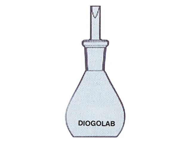 Picnômetro sem Termômetro Calibrado Junta Padrão 50 ml DiogoLab
