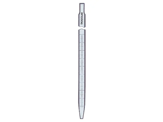 Pipeta Graduada Tipo Mohr Vermelha 1 ml DiogoLab
