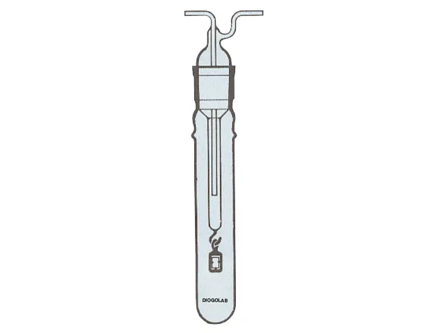 Suporte para Lâmina Branco do Aparelho para Teste de Corrosão de Prata DiogoLab