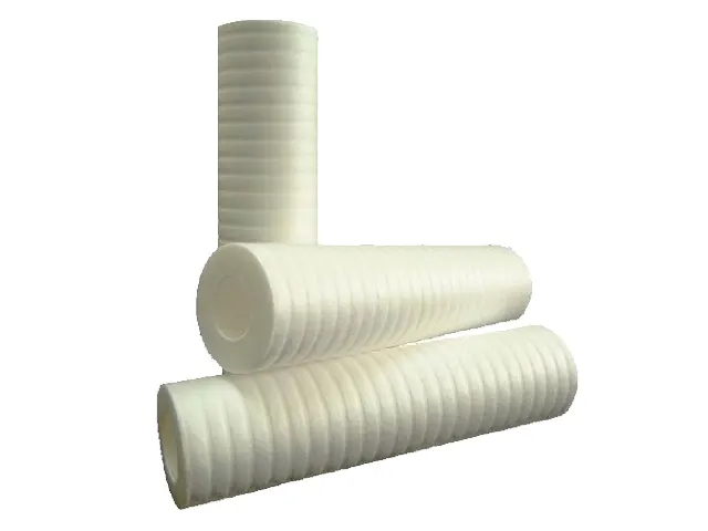 Filtro Cartucho de Polipropileno Ranhurado para Osmose Reversa