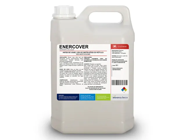 Detergente Neutro Concentrado ENERCOVER 20L