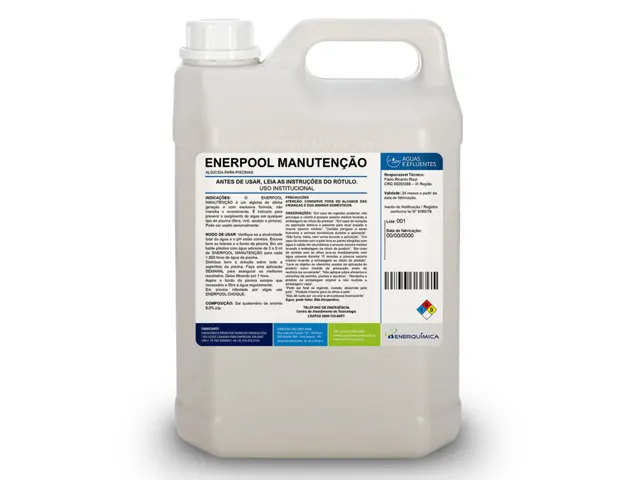Algicida para Piscina ENERPOOL MANUTENÇÃO 20L