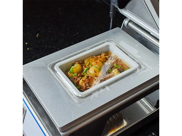 Bandeja Selável PP Transparente 750 ml 18x13x5.5 cm - 500 Unidades