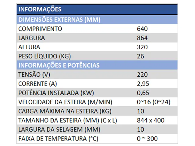 Seladora Automática Contínua SC900L